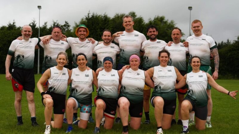 Hammerstones Solicitors Proud to Sponsor Kildare Cobras Tag Rugby Team