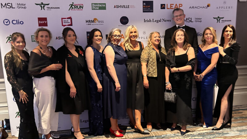 Hammerstones Solicitors Recognised at the LEAP Irish Law Awards